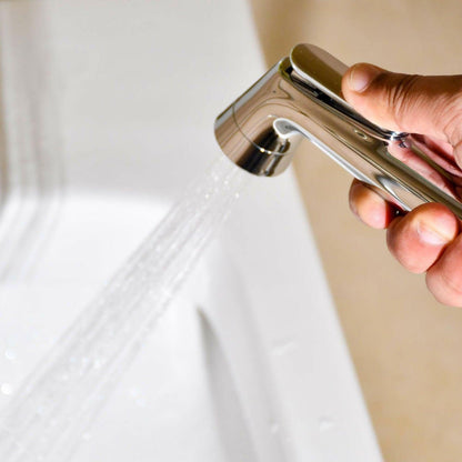 PureSpritz Abs Chrome Toilet Spray Hygiene Faucet - D&B Bathware