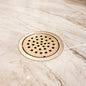 5x5 Inch Stainless Steel Locking Floor Drain Jali – Anti-Clog Cover( ROUND 121 )