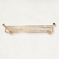 Rose Gold Towel Rack Floris Series - Elegant Bathware for Modern Bathrooms - D&B Bathware