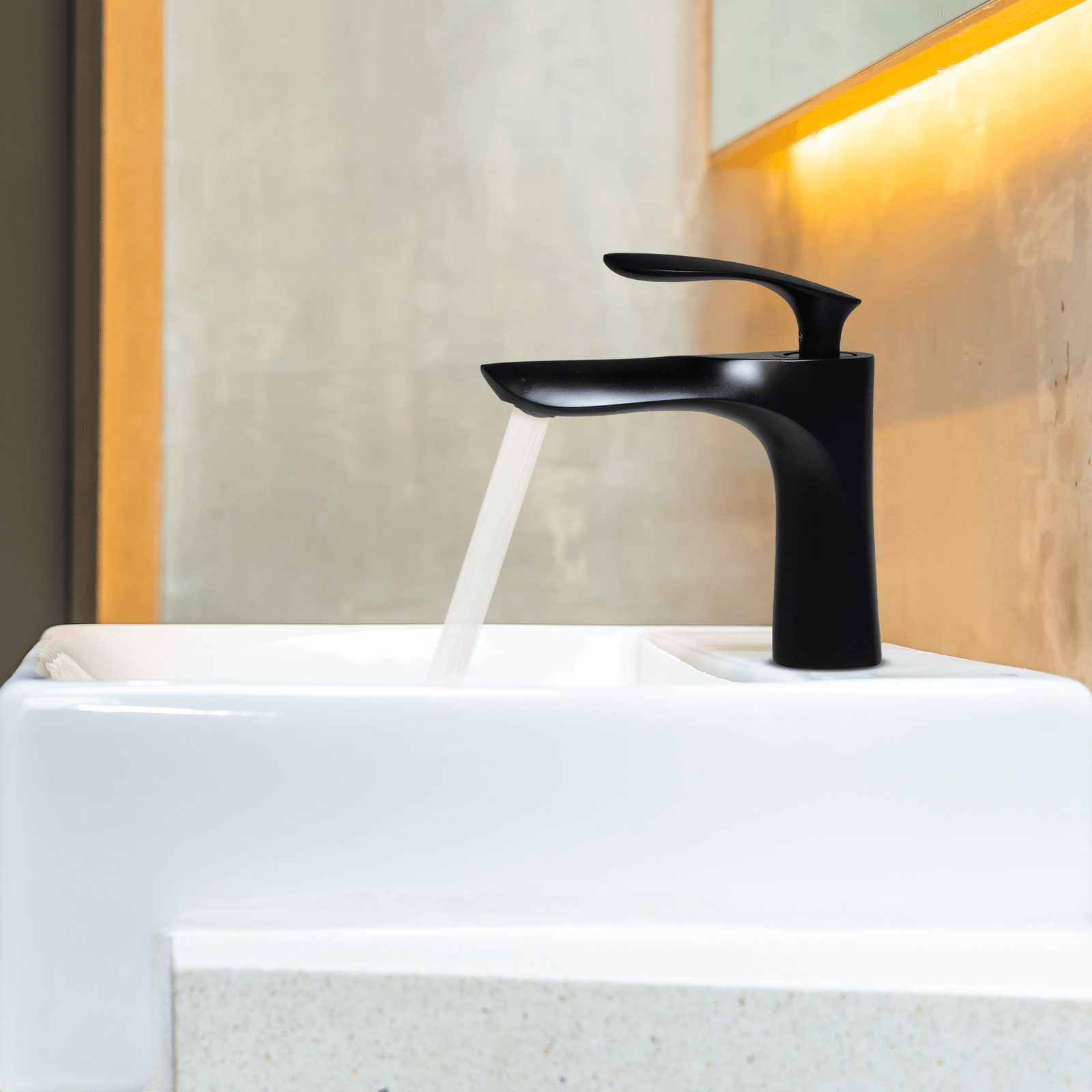 Short Boy Basin Mixer | Modern Bathroom Taps for Compact Spaces - D&B Bathware