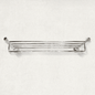 Silver Towel Rack Floris Series - Premium Bathware for Modern Bathrooms - D&B Bathware