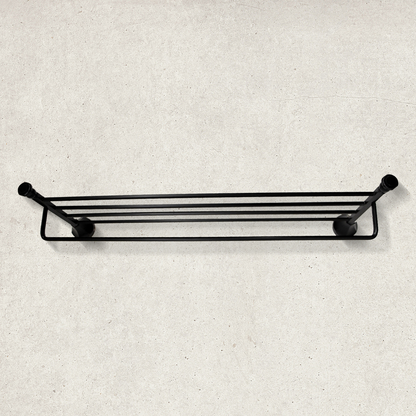 Towel Rack Floris Series - Stylish Black Bathroom Rack