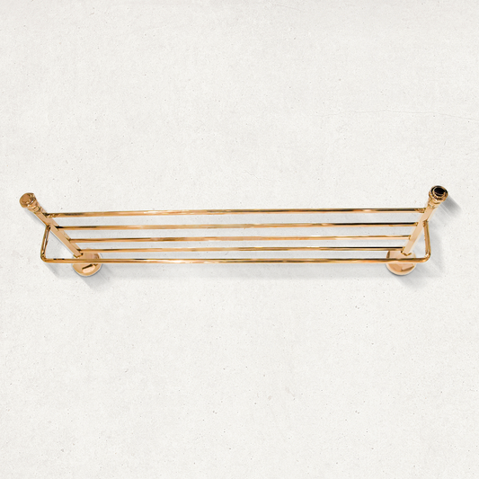 Rose Gold Towel Rack Floris Series - Elegant Bathware for Modern Bathrooms