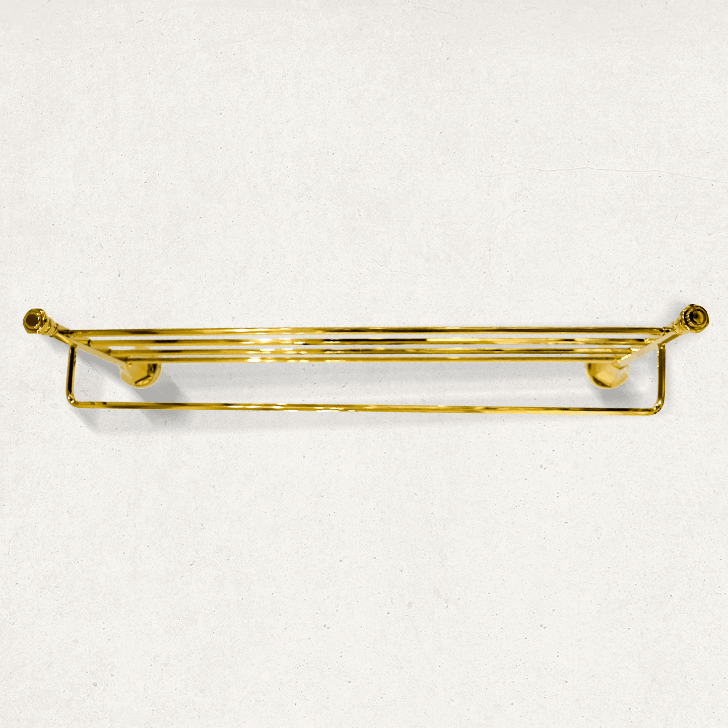 Towel Rack Gold Floris – Elegant Bathroom Storage Solution - D&B Bathware