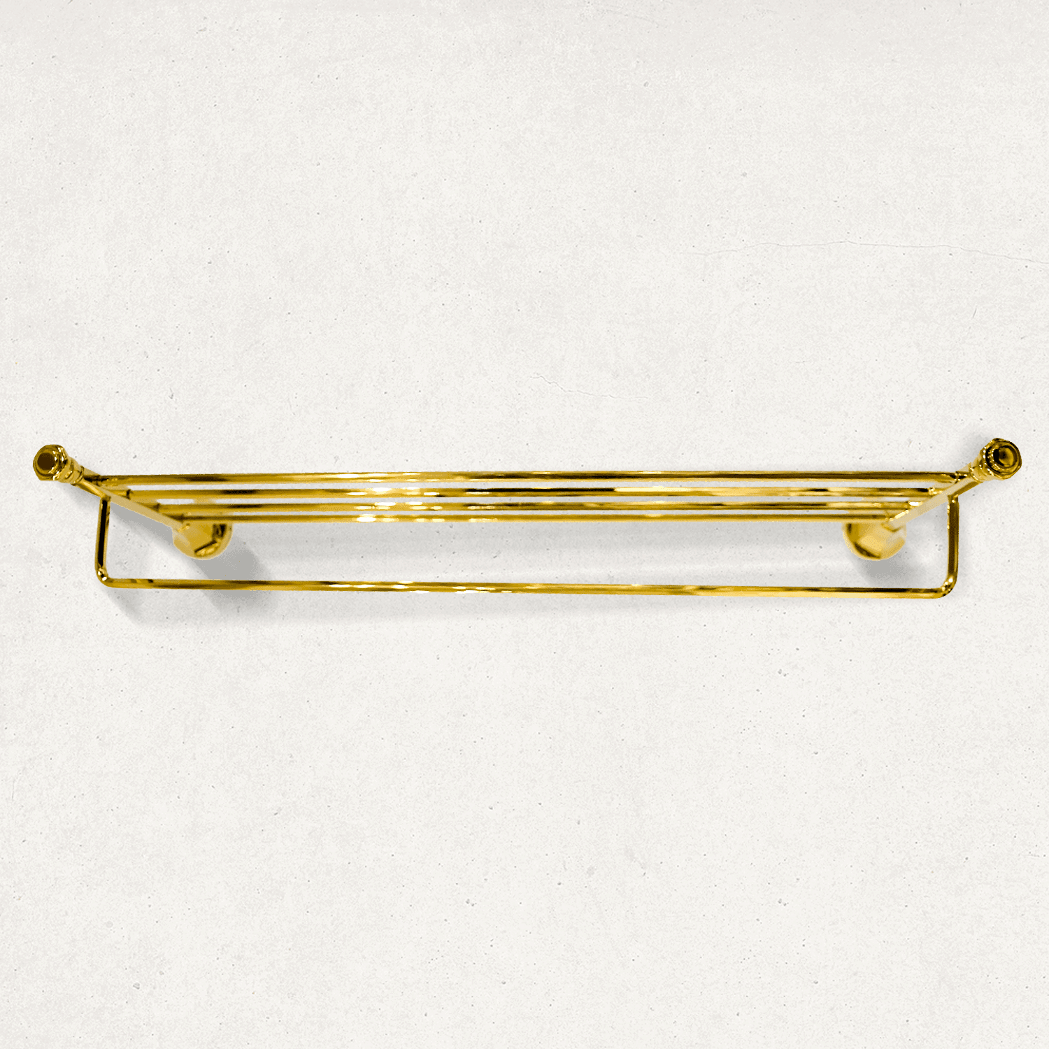 Towel Rack Gold Floris – Elegant Bathroom Storage Solution - D&B Bathware