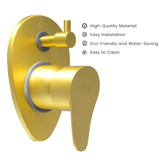 LAZZARO Upper Parts High Flow Diverter 46mm – Premium Diverter for Superior Water Flow - D&B Bathware