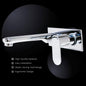 Wall Mixer Single Lever 2 in 1 (With L-Band) | Modern Faucet for Bath & Basin - D&B Bathware
